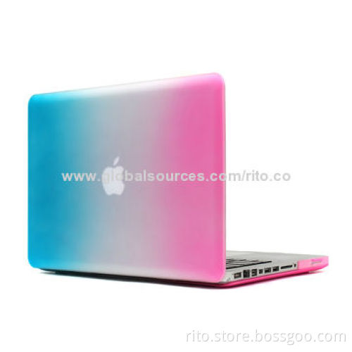 New Rainbow Rubberized Hard Case for Macbook Pro 13" Retina